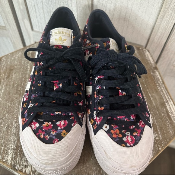 Adidas Originals Nizza Floral Platform Sneakers 9 Womens Her Studio London Shoes - Picture 3 of 8